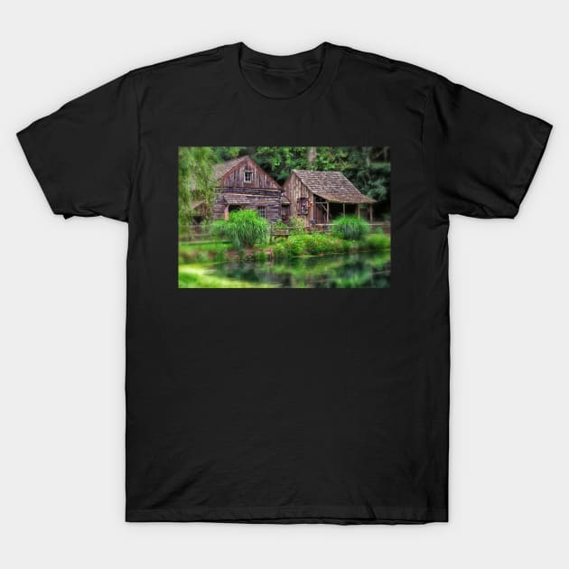 Cuttalossa Farm And Mill T-Shirt by JimDeFazioPhotography